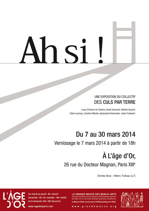 exposition Ah si! 7-30 mars 2014  web