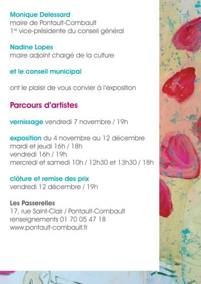 Invitation Parcours d'Artistes 2014-2